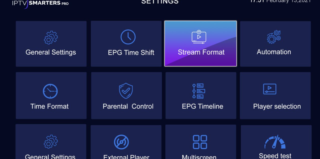 IPTV Smarters Pro premium features