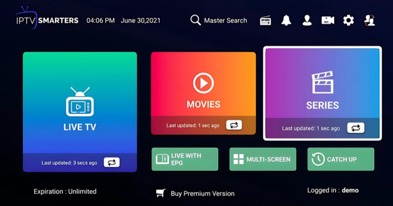 IPTV Streaming on Google Chromecast
