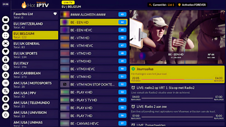 M3U File on Smart TV