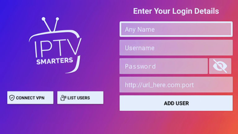 M3U Playlist on Smart TV